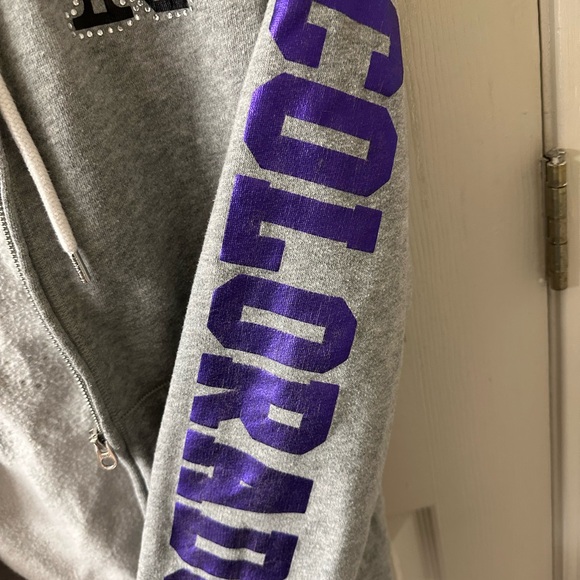 PINK X MLB Colorado Rockies zip up hoodie - Picture 4 of 6
